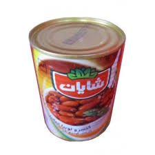 کنسرو لوبیا با قارچ شایان