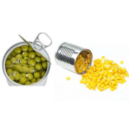 قیمت بروز کنسرو ذرت و نخود سبز در بازار تهران